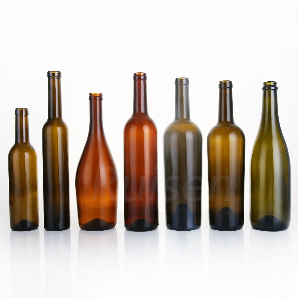 Custom wine bottle sizes and shapes