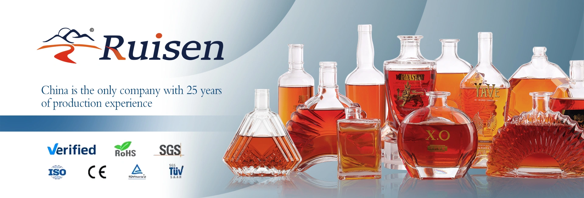 glass bottle manufacturer and supplier Ruisen glass
