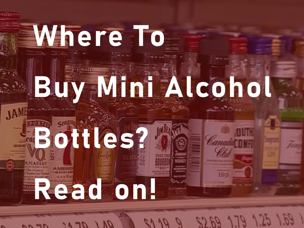 Where To Buy Mini Alcohol Bottles In Bulk