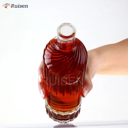 650ml-Screen-Printing-Clear-Frosted-Bottle