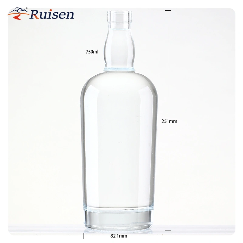 750ml-Ruisen-Glass-Spirits-Bottle-Classic-Rounded-Neck