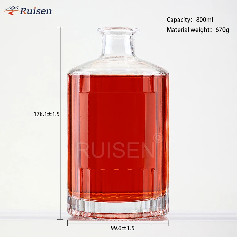 800ml-Cylinder-Gin-Bottle